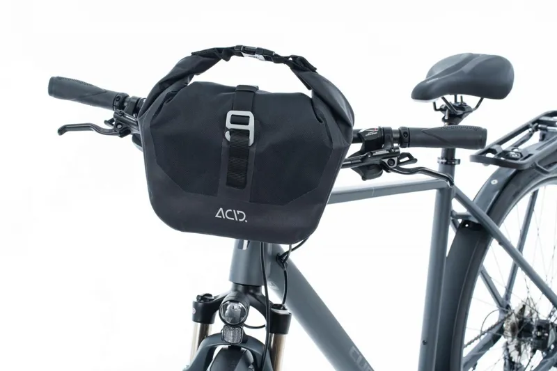 Acid Travlr 6L Handlebar Bag in Black-2